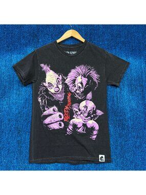 Bloody Disgusting x Killer Klowns From Outer Space Horror Movie T-Shirt Size Sma
